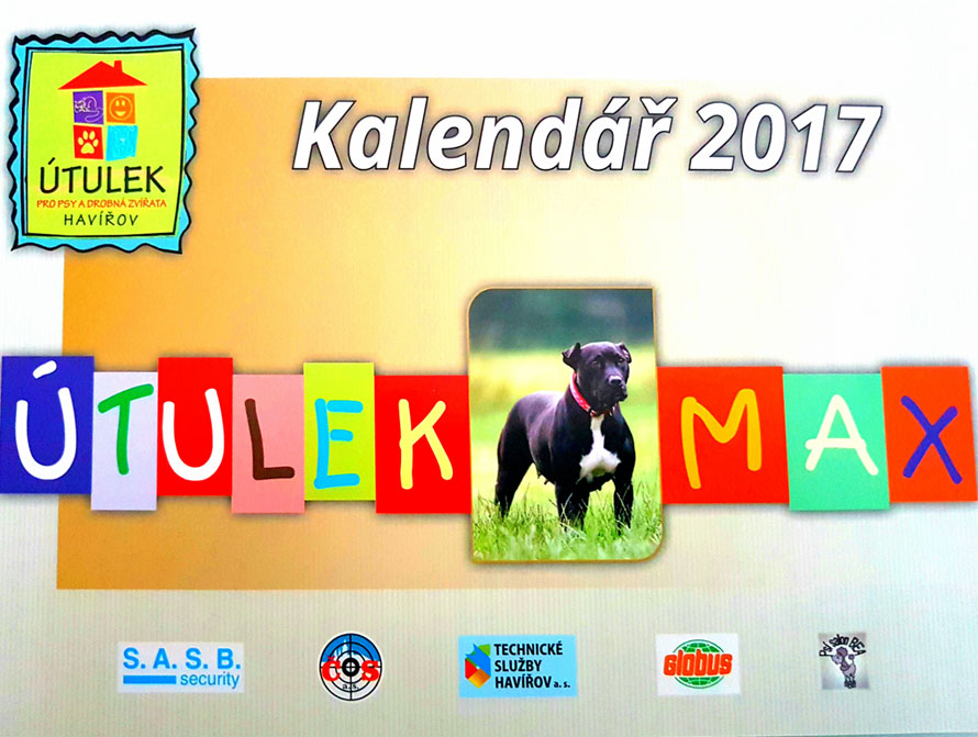 Kalendář 2017 pro útulek MAX Havířov